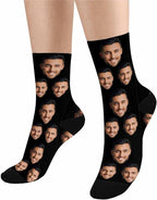 MyPupSocks Custom Personalized Photo Pet Face Socks, Cat and Dog Tracks Paws - Image 4