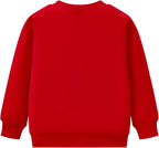 Toddler Baby Girls Cotton Sweater, Long Sleeve Crewneck Sweatshirt Pullover - Image 7