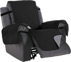 H.VERSAILTEX Reversible Quilted Recliner Covers Water Resistant Furniture by HVERSAILTEX