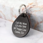 Ultra Joys Dog ID Tag, Custom Dog Tag Personalized Cat Tag, Pet ID Tag - Image 3