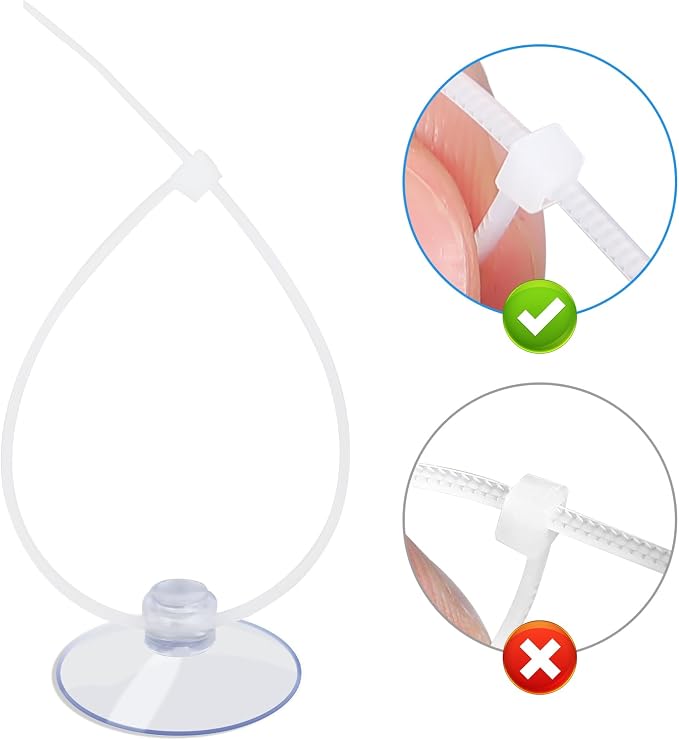 AQUANEAT 20 Pack Suction Cups - Image 3