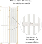 unipaws 75" High Extra Tall Cat Gate, Auto Closing and No Drilling Safety Gate - Image 5
