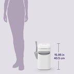 Litter Genie Platinum Pail Made of Durable Stainless Steel Includes 1 Easy Roll - Image 9