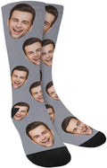 MyPupSocks Custom Personalized Photo Pet Face Socks, Cat and Dog Tracks Paws by MyPupSocks