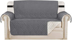H.VERSAILTEX Reversible Loveseat Cover Furniture Protector Anti-Slip Water by HVERSAILTEX
