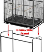 54" Large Wrought Iron Breeding Flight Canary Parakeet Cockatiel Lovebird Finch - Image 3