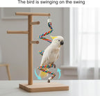 79'' Bird Perch, Bird Rope Perch & Birds Swing Set, Bird perches - Image 7