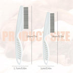 2 Pack Multifunctional Pet Comb, Upgrade Pet Grooming Brush Magic Tear Stain - Image 5