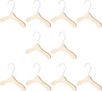 Replaceable Wooden Pet Clothes Hangers 8.66 Inch Small Dog and Cat Hangers by SEWACC