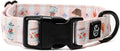 Lucy & Co. Sipping Slowly Dog Collar, Adjustable Durable Dog Collar by LucyCo