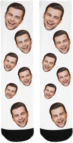 MyPupSocks Custom Personalized Photo Pet Face Socks, Cat and Dog Tracks Paws - Image 4