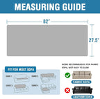 H.VERSAILTEX Plush Chenille Couch Cover - Image 3