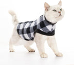 EXPAWLORER Plaid Cat Sweater by EXPAWLORER