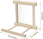 Bird Mirror with Perch Bird Toys - Image 4
