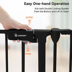 COMOMY 127.8" Extra Wide Baby Gate, Dog Gate - Image 3