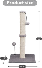 MECOOL Cat Scratching Post Premium Basics Kitten Scratcher Sisal Scratch Posts - Image 5