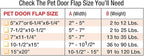 Ideal Pet Products Aluminum Pet Patio Door, Adjustable Height 77-5/8" to 80-3/8" - Image 4