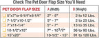 Ideal Pet Products Aluminum Pet Patio Door, Adjustable Height 77-5/8" to 80-3/8" - Image 4