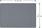 Dog Food Mat, Silicone Waterproof Food Tray, Non Slip Pet Bowl Mats Placemat - Image 5