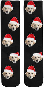 Custom Face Socks, Personalized Dog Lover Pet Photo Picture on Socks Unisex - Image 4