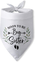Soon to Be Big Sister Dog Bandana Baby Announcement Dog Gender Reveal Outfit by PwrlveiutforYou