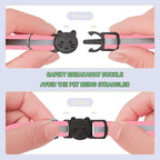 2 Pack Cat Collars Quick Release Reflective Kitten Collar - Image 2