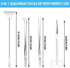 Gutsdoor Aquascape Tools Aquarium Kit, Aquarium Plant Trimming - Image 3