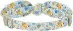 2 Pack Cotton Cat Collar, Removable Bowtie, Floral Pattern, Safety Breakaway - Image 6