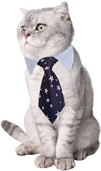 4 Pieces Pets Dog Cat Bowtie Pet Costume Adjustable Formal Necktie Collar - Image 2