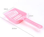 Pink Cat Litter Scoop, Tray - Image 3
