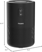 MOOKA Air Purifiers for Home Large Room up to 1076 ft², H13 True HEPA Air - Image 7