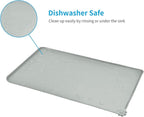 AUDWUD Silicone Waterproof Pet Feeding Mats, Anti Slip Bowl Pad, Dog Mat - Image 5
