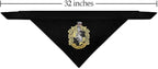 GRAPHICS & MORE Harry Potter Hufflepuff Painted Crest Dog Pet Bandana - Image 2