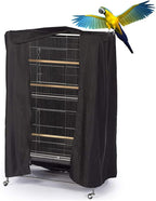 Extra Large Bird Cage Cover Breathable Waterproof Material Universal Black-Out by SUNSURE