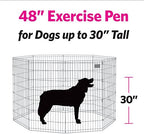 MidWest Homes for Pets Dog Exercise Pen & Playpen, - Image 6