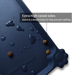 Hoki Found Large Waterproof Silicone Pet Food Mats Tray - Image 2
