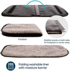 Sherpa Deluxe Guaranteed On Board Convertible Pet Carrier & Backpack - Image 5