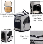 Expandable Cat Carrier Backpack, Large Soft Airline Approved Collapsible Pet Bag - Image 4