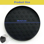 Dog Food Mat for Food and Water, Waterproof Pet Food Mat - Image 2