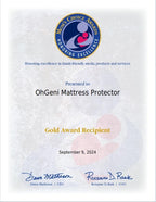 OhGeni 100% Waterproof Mattress Protector, Queen Size Mattress Soft Pad - Image 10