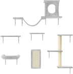 NUNU LAB Cat Wall Shelves, Indoor Cat Furniture by NUNULAB
