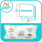 Txakur pet Wipes for Dogs and Cats Hypoallergenic Natural Products for - Image 2