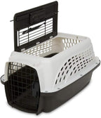 Petmate Dog Crates for Small Dogs & Cat Carriers, Two-Door Plastic Pet Kennel by Petmate