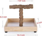 Bird Stand Tabletop, Portable Tee Stand, Parrot Play Stand Perch Gym - Image 2