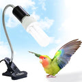 FUNKS TORITOMOSU Bird Cage UVB Light Combo Kit, AvianSun Lamp 2.4% UVB UVA 20W by FUNKS