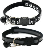 2 Pack Cat Collars Quick Release Reflective Kitten Collar by Unknown