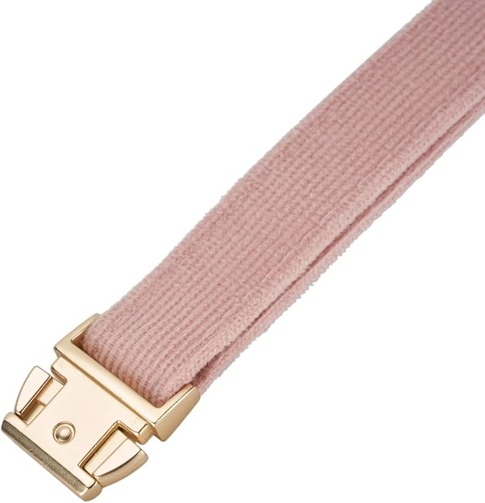 Soft Cotton Dog Collar with Metal Buckle Adjustable Heavy Duty Comfy Corduroy - Image 6