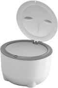 Cat Litter Trash Can with Lid Cat Litter Tray Kitten Potty, Dog Trash Can Cat by Gralara
