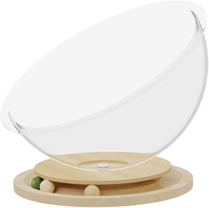 Space Capsule Cat Transparnt Cat House Set - Image 6