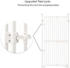 unipaws 57" H Cat Gate for Stairs, Fit for 21"-34" Wide Narrow Sapce, Auto - Image 5